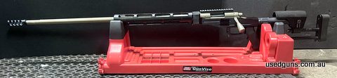 Rem 700 left hand 308W, 30 inch Pac-nor medium palmer barrel, XLR Evolution stock, barrel threaded 5/8x24 with Waters Rifleman GM muzzle break, XLR fore end pic