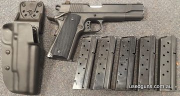 Norinco NP29 1911 Ranger in very good condition. Comes with 6 magazines, a holster and a soft bag. $30 freight to your dealer Australia Wide (WA $75 Perth Only)