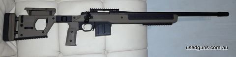 This rifle is as New the barreled action has only shot 40 rounds barrel break in, it has fitted JB Custom Muzzle brake plus I will include a second Muzzle brake