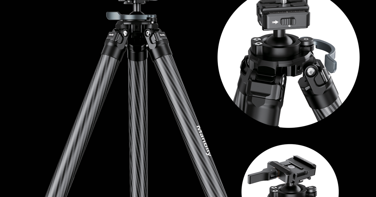 Carbon Fibre Shooting Tripod