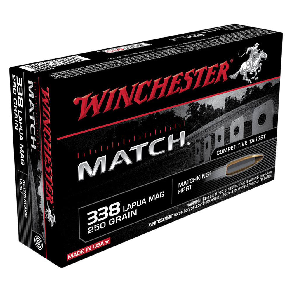 Match 338 Lapua Mag 250gr HPBT