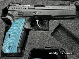 REDUCED TO CLEAR. 4 ONLY. Brand new and in stock for immediate delivery. Reduced form $2495 to clear. CZ 75 Shadow 2 9mm. Cased with one NSW compliant mag or 3 