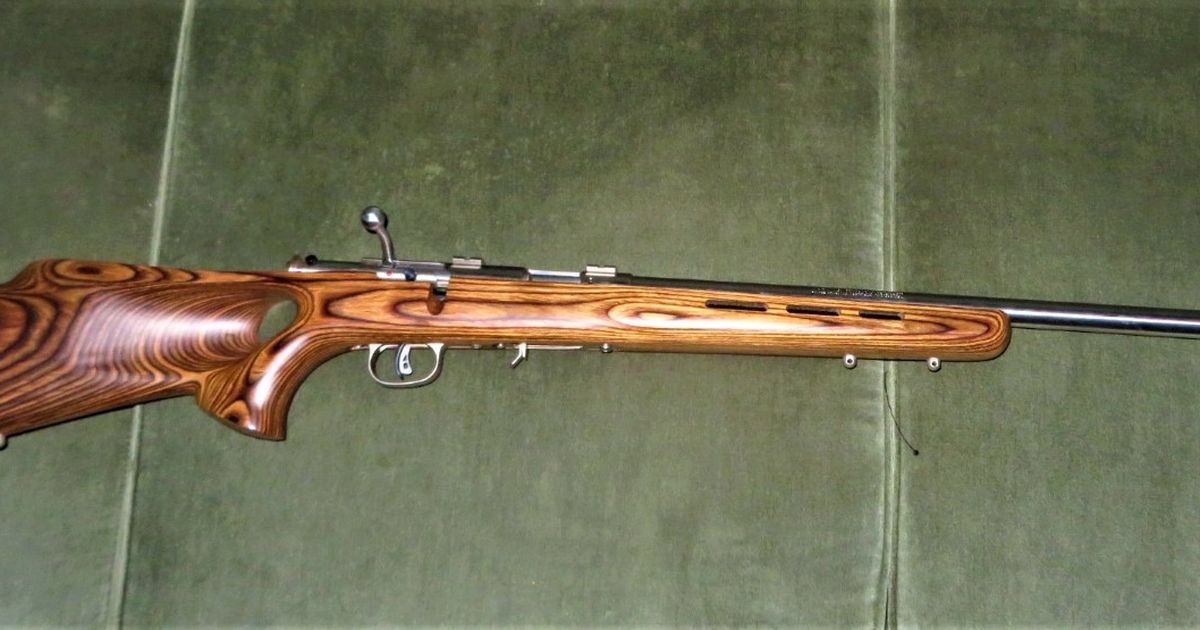 SAVAGE 17HMR - STAINLESS LAMINATE