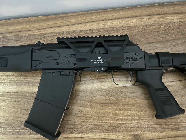 Russian made Saiga 12. Can’t be imported anymore. Unfired.