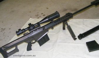 Full All Steel Replica Barrett M82a1 Museum Quality supplied with 2 mags scope Dummy suppressor and hard case.Full cock and click cannot be made to cycle or fir