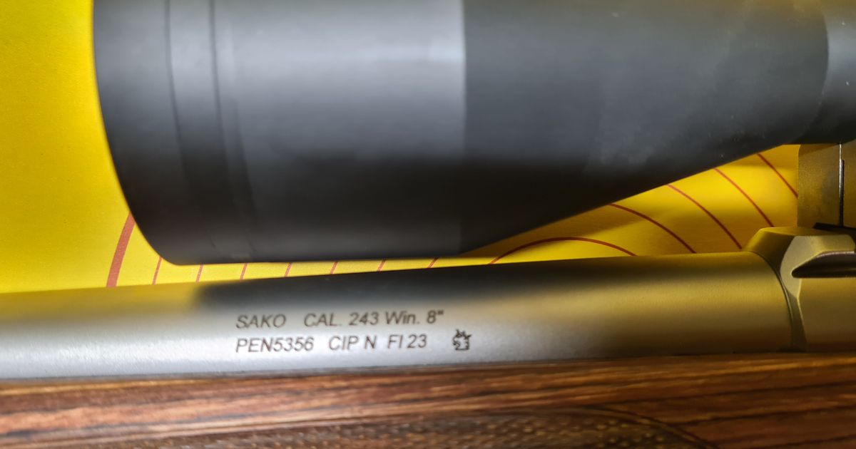 SAKO 90 S 243 varmint