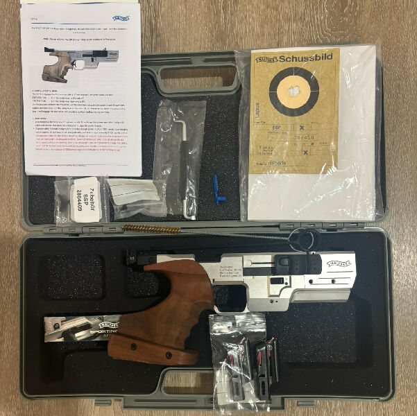 Walther SSP Electronic in brand new condition. Purchased is 2022. Only test fired in the factory. Perfect for dry firing on and off the range. Proven to be a re