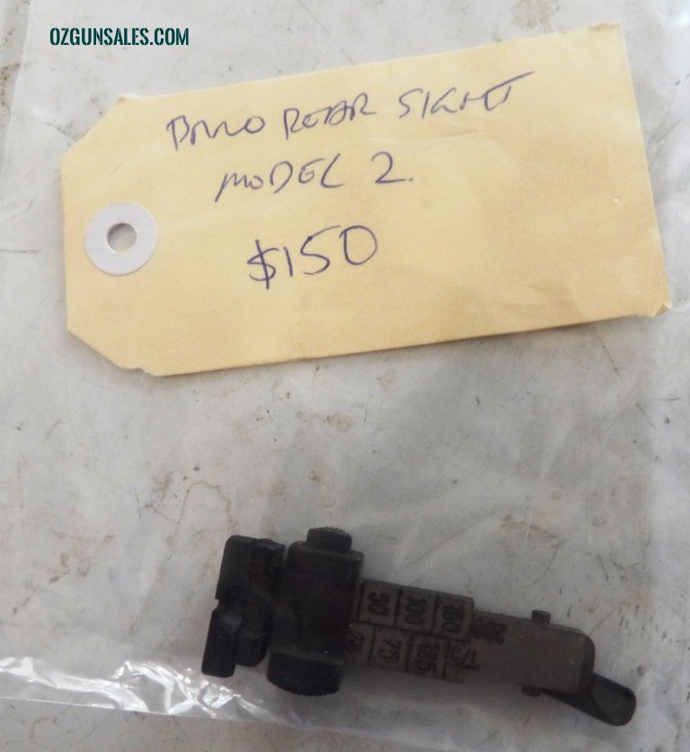 Brno Model 2 Rear Sight.