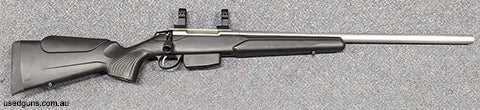 A T3x Varmint Stainless in 223 Rem in very good condition. This rifle in in 223 Rem with a 1:8 twist barrel. This rifle has a aftermarket bolt handle and comes 