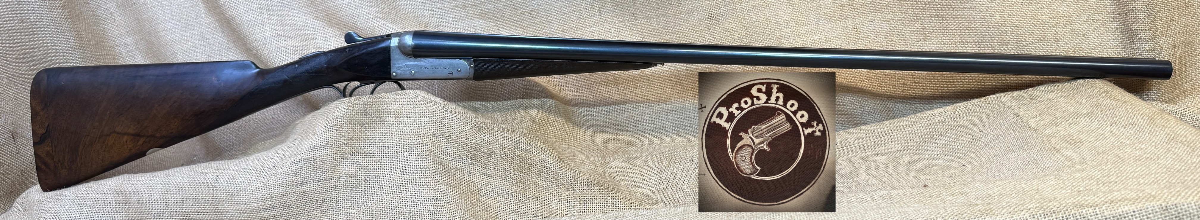 W Powell & Son 16g Cased Double Barrel #2549