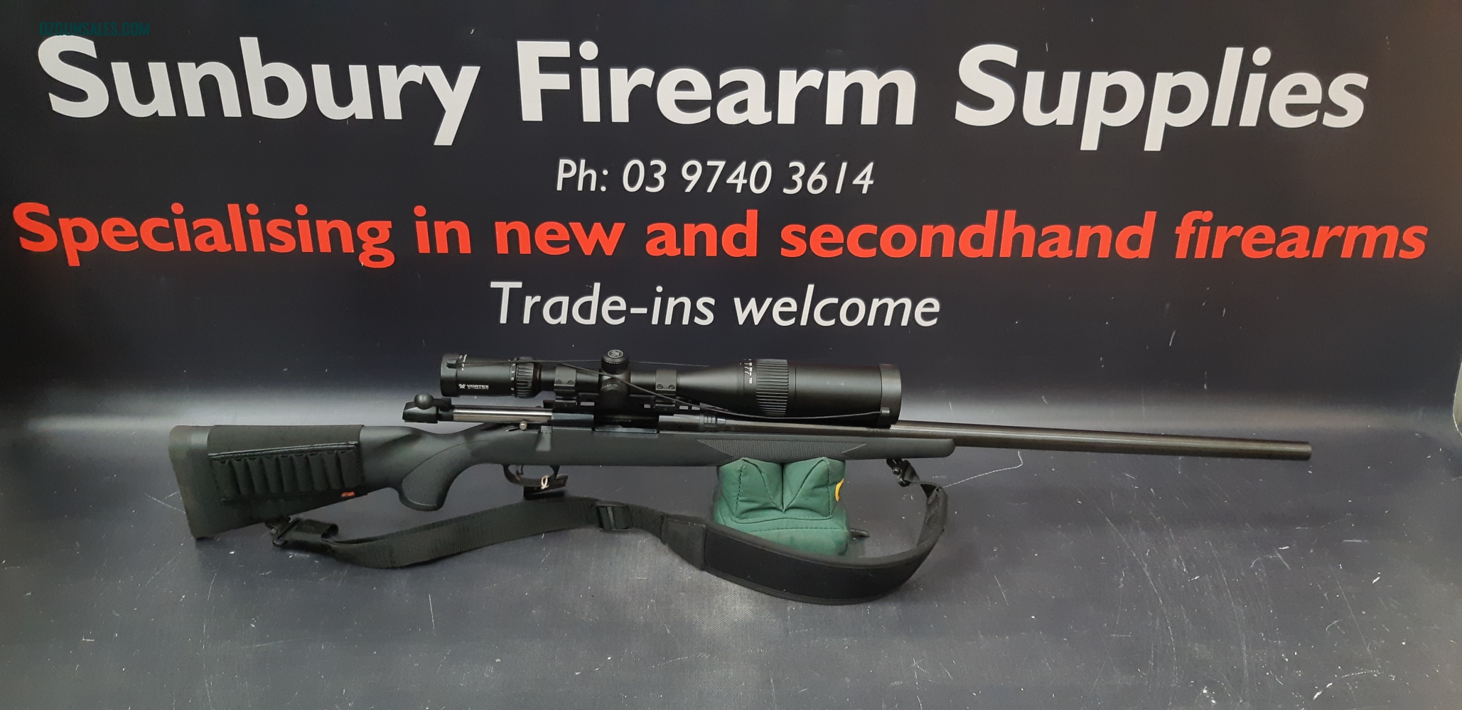 Marlin X7VH 22-250 Bolt action + Scope S/H AU398