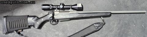 As Pictured, a Tikka T3 in 30-06 about 600 rounds fired, Bushnell 3-9x40, well cared for with sling, has Quick detach scope rings, euro style. Great deer rifle.