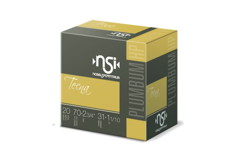 NSI Tecna  - 20 Gauge - 31gm - 1319 fps - #4  -  25 Rounds