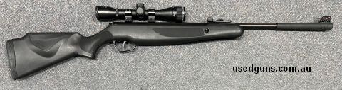 As new Stoeger X20 22 cal air rifle. Comes with 4x32 Nikko Stirling with Adjustable Objective. $65 freight to your dealer Australia Wide. (WA $75 Perth Only). 2