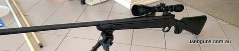 Remington 700 in 270W with attached: ‚Äö√Ñ¬¢‚Äö√Ö‚Ä† ‚Äö√Ö‚Ä†Leupold VX-1 3-9x40 Scope ‚Äö√Ñ¬¢‚Äö√Ö‚Ä† ‚Äö√Ö‚Ä†Vanguard Equalizer 1 QS bipod Bought brand new an