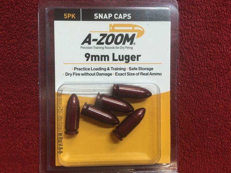 9mm Snap caps