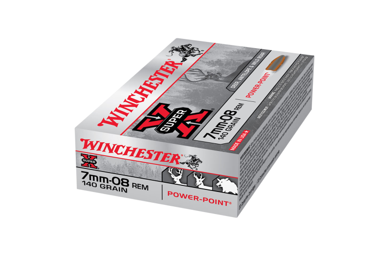 WINCHESTER 7MM-08 REM SUPER-X 140GR PP