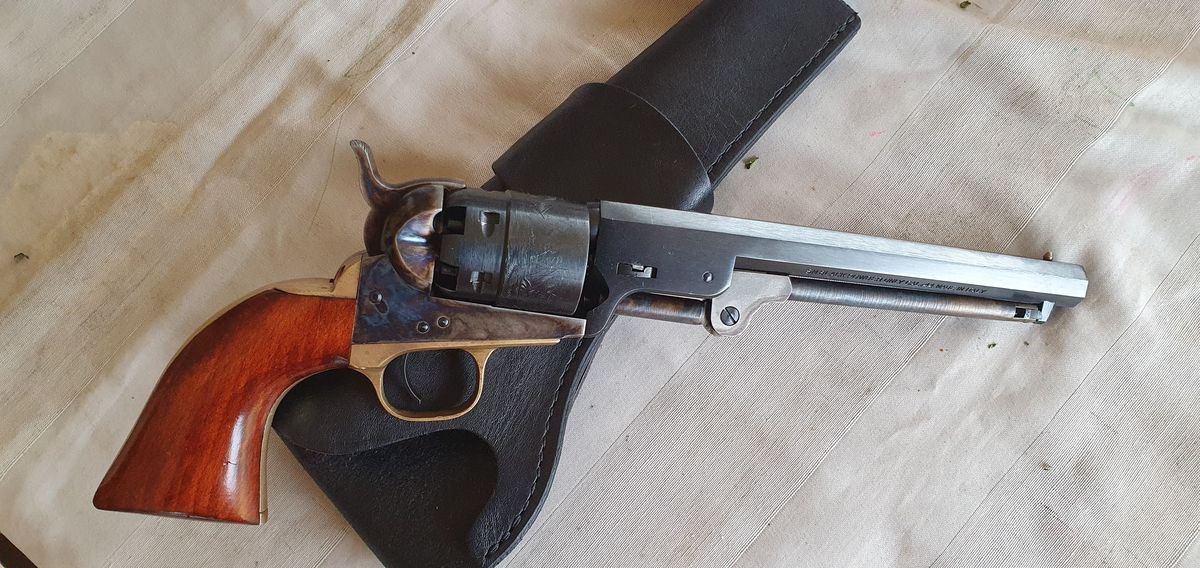 Cap and Ball Revolver