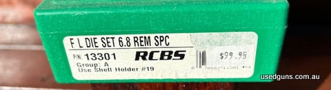 New 6.8SPC die set , includes postage except W.A.