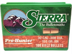 SIEERA
S2135
PRO HUNTER
30/30, 150GR, RNSP
PROJECTILES

SPECIAL
$59 /PER 100
$295 /PER 500