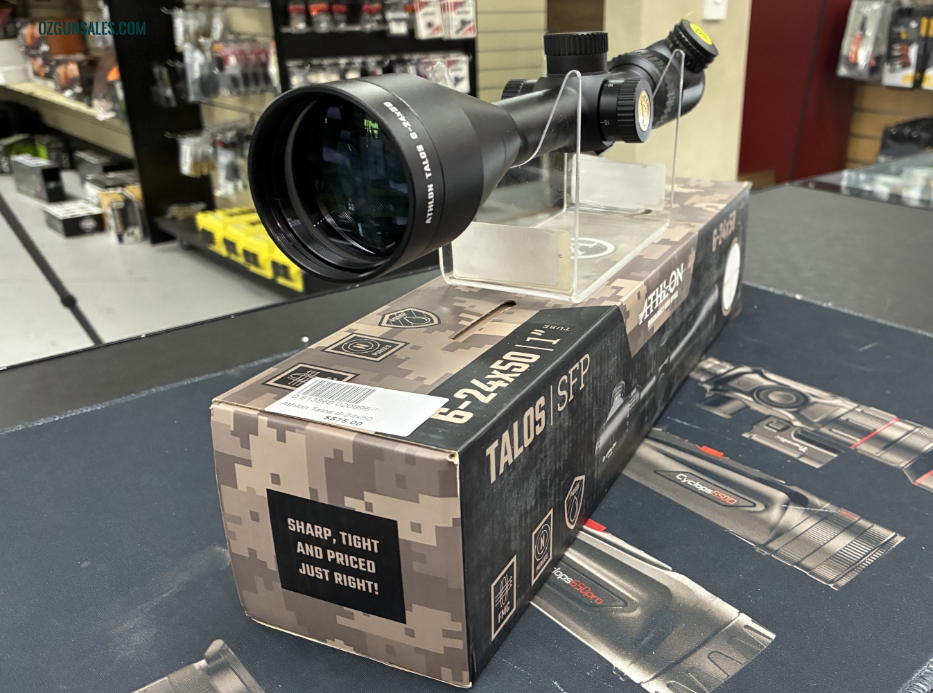 Athlon Talos 6-24x50 scope