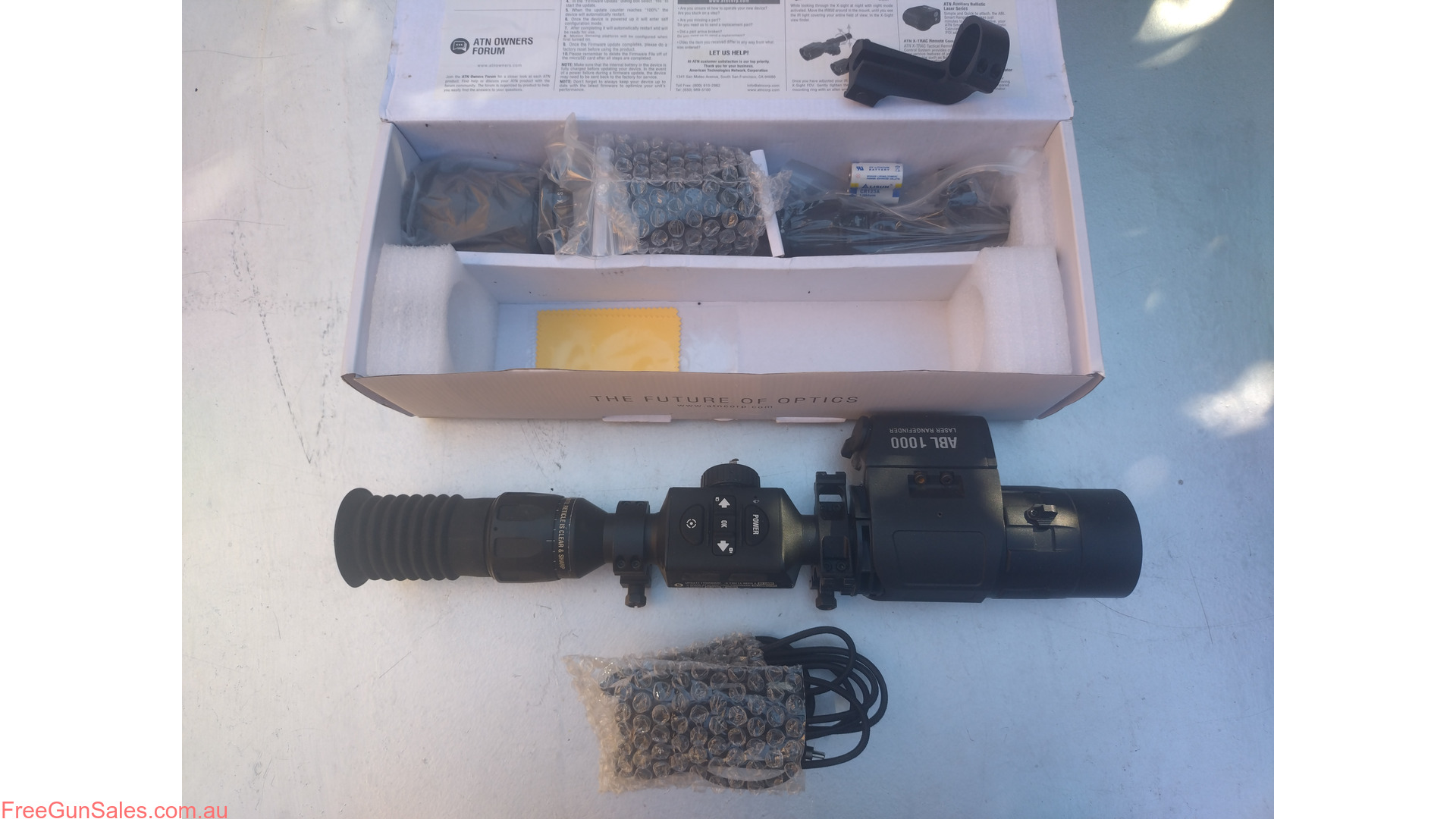 Smart Night/Day 4K riflescope ATN X-Sight 4K PRO 5-20x with ballistic calculator ABL-1000 waverley