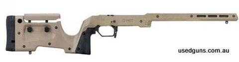 Bought for a build project and never used. Chassis in Remington 700 RH Short Action. Comes with both grips, stock extensions and full length Arca rail The XRS C