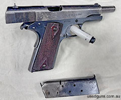 Deceased estate. Historical US Army edition 1911. Owner was an avid collector of military firearms. The pistol was shot only a number of times. In good conditio