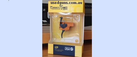 Timney 430 Tikka Two-Stage Trigger for T3/T3x/T1x.  1st stage 0.5 to 1 lb. 2nd stage 1 to 2 lb.  Bought for a project build that didn't end up going ahead.  Pri