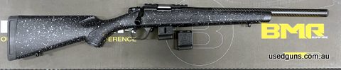 Brand new and in stock for immediate delivery. Bergara BMR Carbon rifle in 22LR. 18 inch Carbon wrapped barrel with 1/2x28 thread. Bergara performance adjustabl