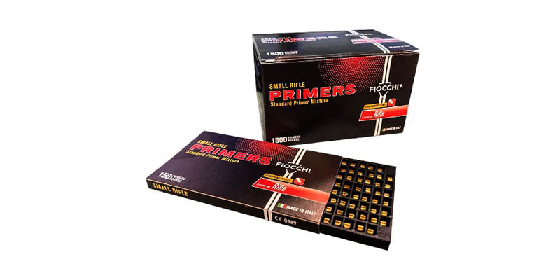 Fiocchi Small Rifle Primers 1500 Brick