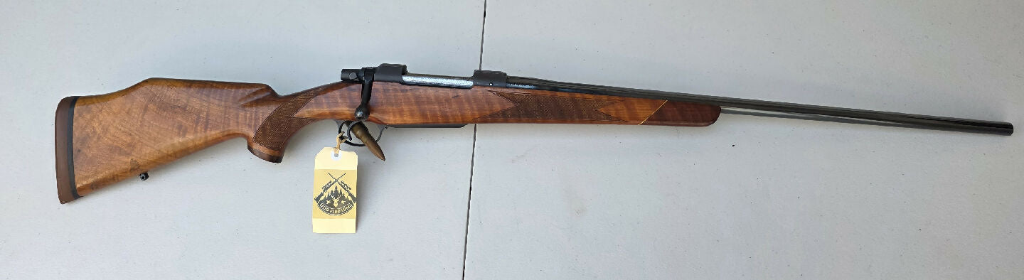 Brno 602 in 375Rum stunning large cal rifle this rifle got re chambered to 375 rum by Alex Beer regretful sale as it is a beautiful firearm