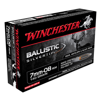 WINCHESTER SUPREME 7MM-08REM 140GR BST