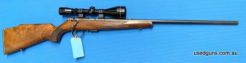 Very good condition Anschutz 1515 in 22 WMR. Mounted is a Leupold VX-1 3-9x50. Has a 24 inch barrel in very good condition. Cycles well. Barrel in good nick.