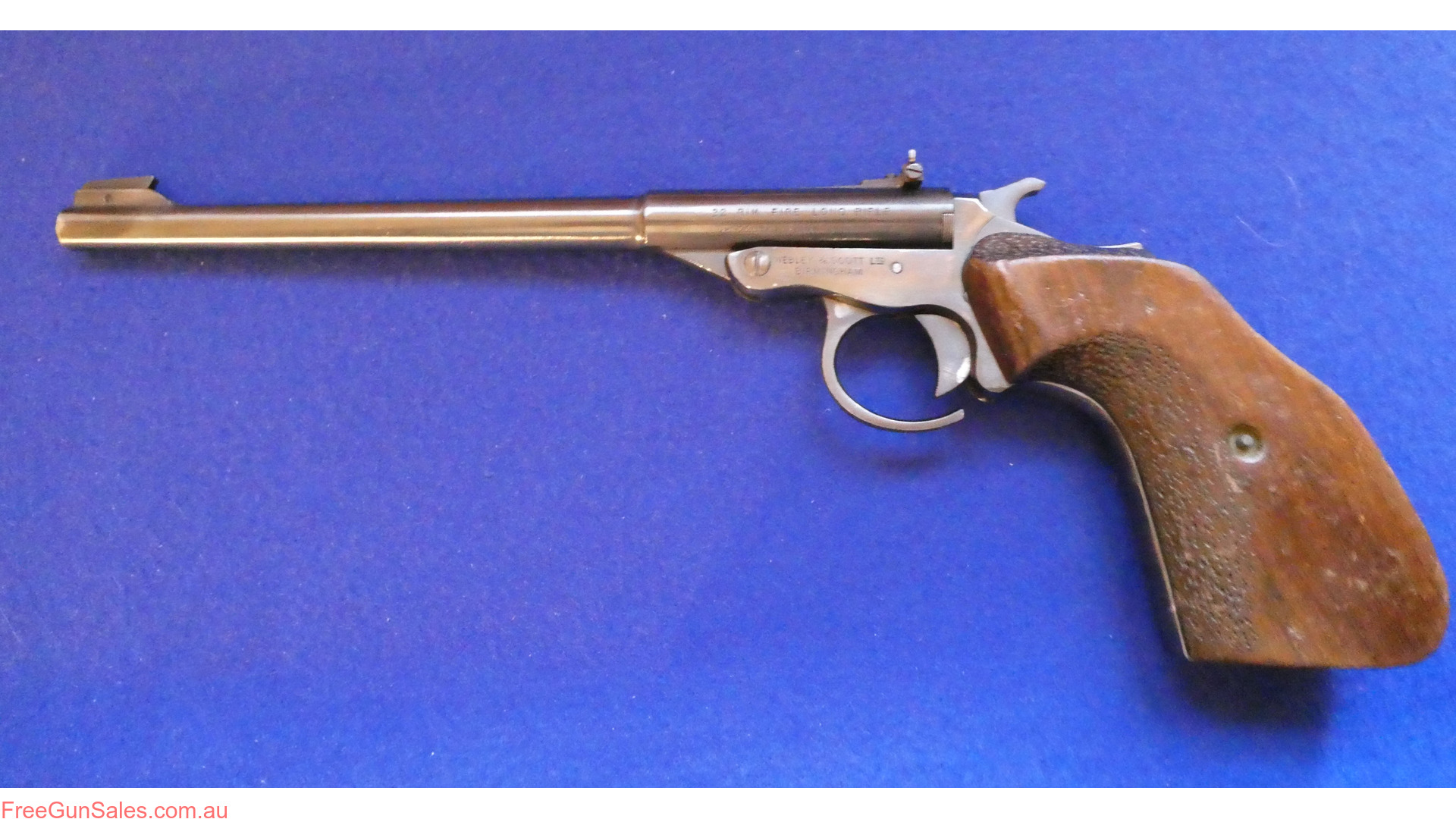 Webley & Scott .22LR Single shot break action SN: N4714 (hgssaa1) ORANGE