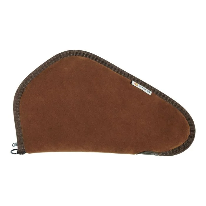 ALLEN HERITAGE SUEDE HANDGUN CASE BROWN