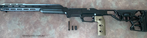 Left handed MDT ESS chassis for tikka short action.