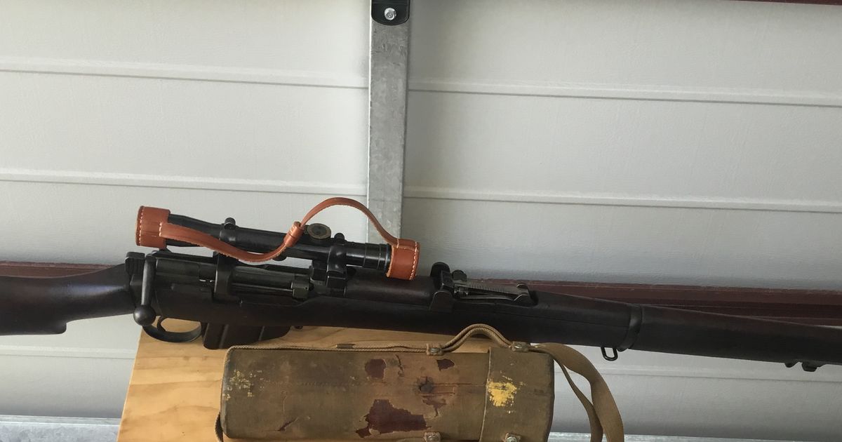 SMLE no 1MK3 sniper rifle