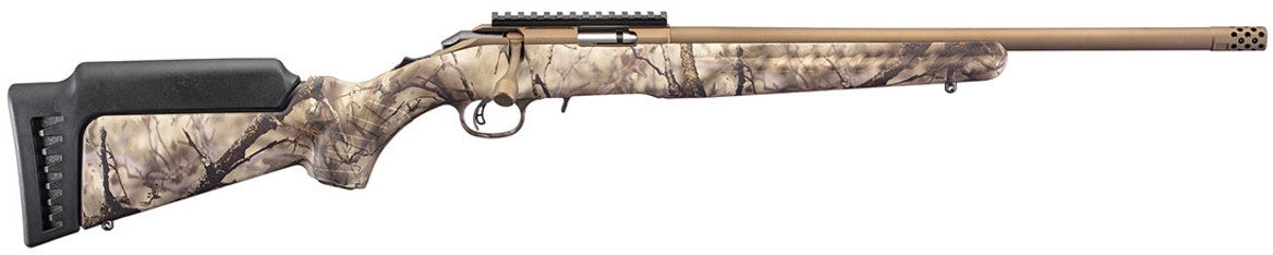 RUGER AMERICAN GEN II GO WILD CAMO RIFLE