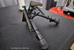 Excellent condition harris BRMS bipod with Genuine KMW pod lok. Standard issue on M40A3 and M40A5 Rifles.