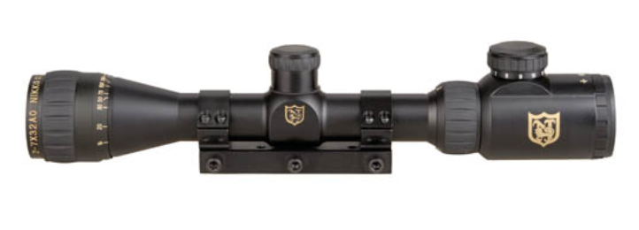 NIKKO STIRLING AIRKING ADJ OBJ 2-7X32 - ILLUM MIL-DOT