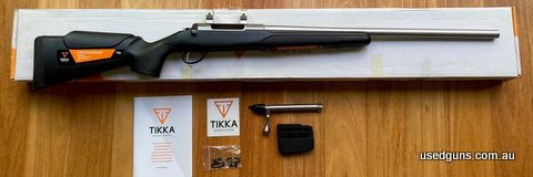 Excellent condition, save $800 off new price. Only used a few times at the range, fired less than 100 rounds. Reason for sale, lack of use. 1:12 twist, 23.7 inc