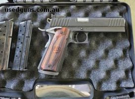 Was my wifes, gun is as new condition it has only been used twice comes with 2 mags and hard case postage included except for WA.