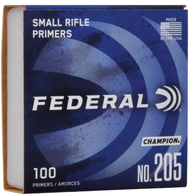 FEDERAL PRIMER 205 SMALL RIFLE (1000PK)