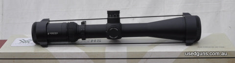 For sale is a Vortex Viper HS-T 4-16x44 rifle scope with VMR-1 reticle (MOA). The scope is in excellent condition and comes with original box, lens covers plus 