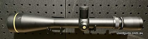 Leupold Vari-x III 8.5-25x50 with fine duplex reticle for sale. Scope is in very good condition with excellent glass and clarity. The scope has a scratch on the