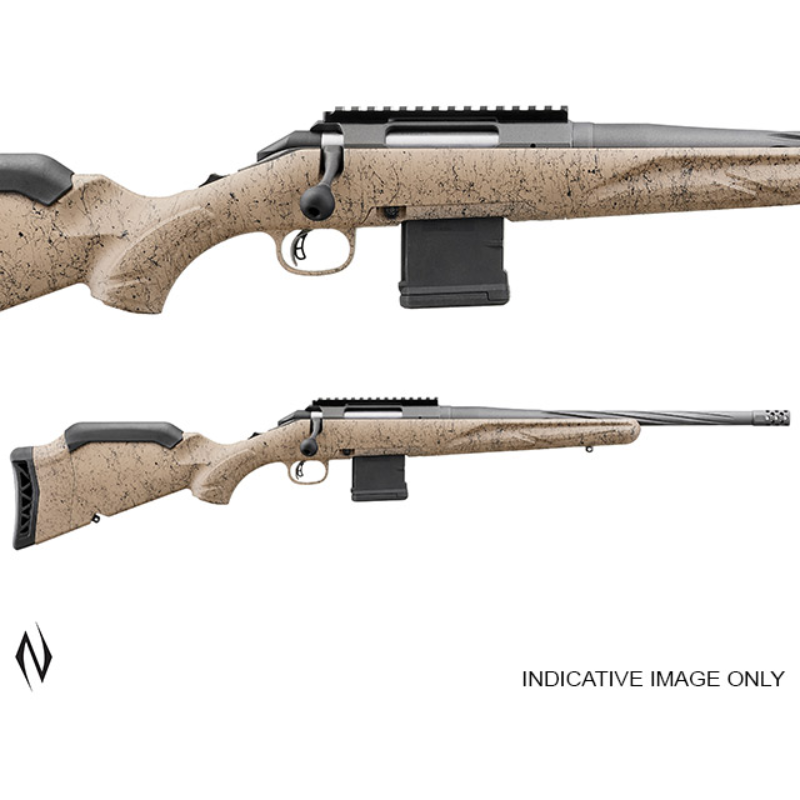 RUGER AMERICAN GEN II RANCH 223 16" + MUZZLE BRAKE 10 SHOT