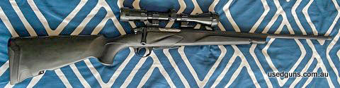 Near New - Franchi Horizon Black Synthetic 308W bolt action. Used only a couple of times, less than 50 rounds through it mostly trying to find a good group and 
