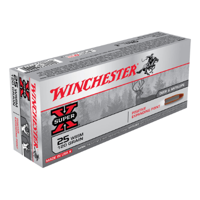 WINCHESTER SUPER X 25WSSM 120GR PEP