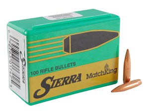 SIERRA
SC2200
MATCHKING 
30CAL, 168GR, HPBT 
PROJECTILES

SPECIAL 
$329 /PER 500